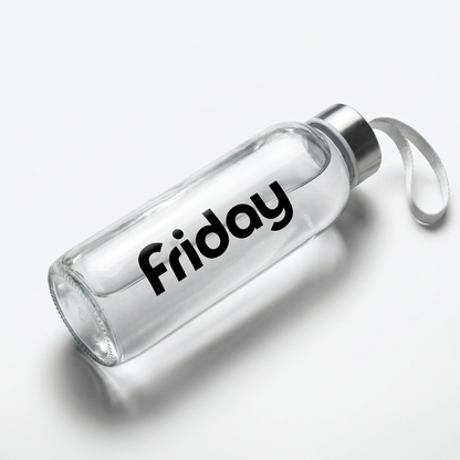 500ml Screw Top Glass Bottle